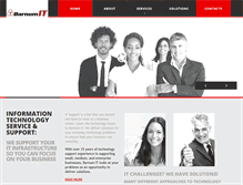 Tablet Screenshot of barnumit.com